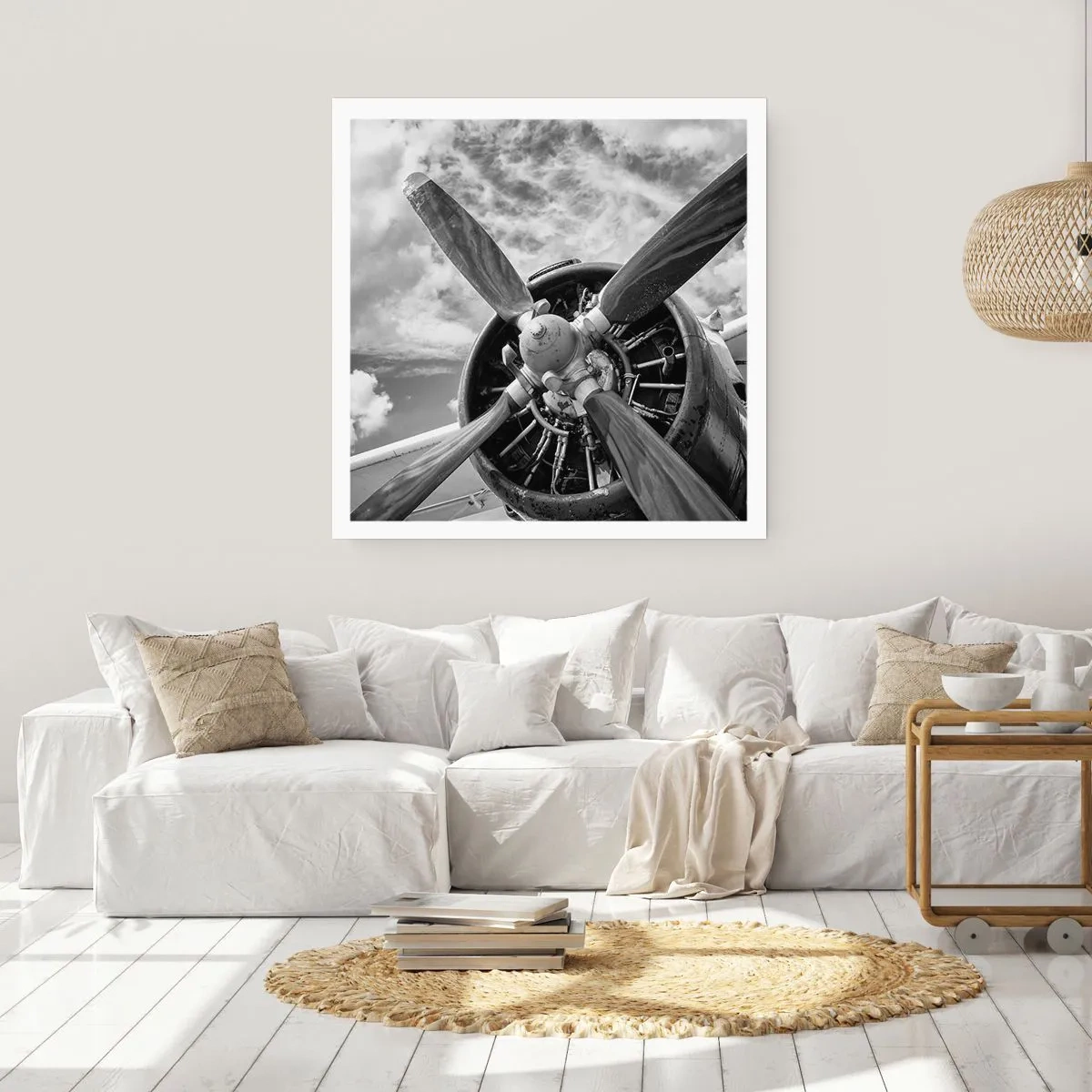 Poster - Conquerer of the Skies - 50x50 cm