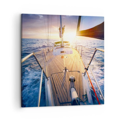 Canvas picture - Running on Waves - 50x50 cm