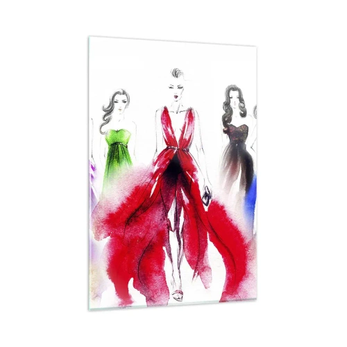 Glass picture - Vogue in Vogue - 80x120 cm