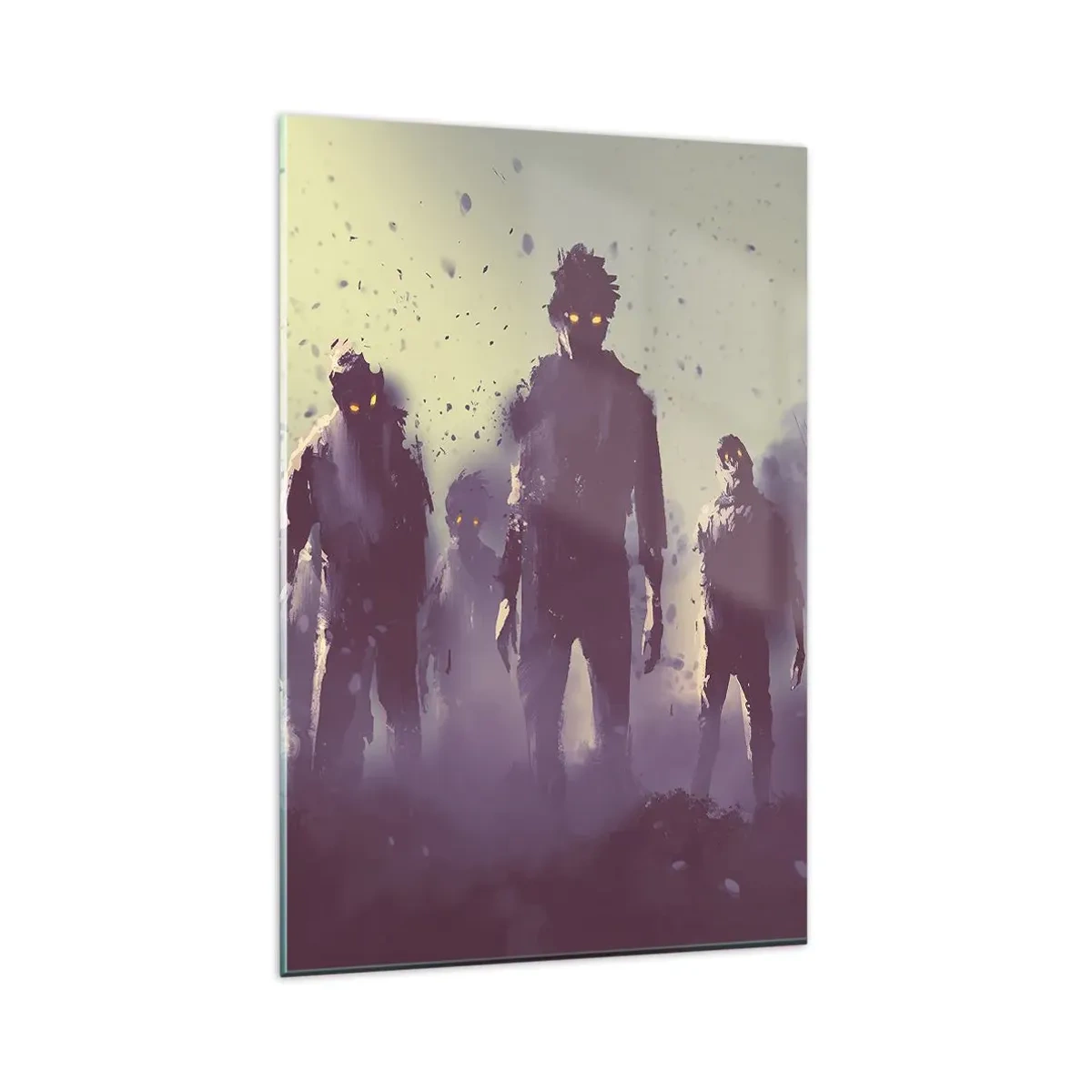 Glass picture - Watch Out! They Are Coming - 80x120 cm