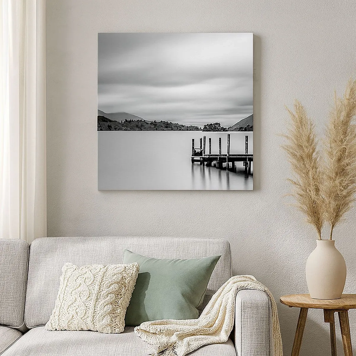 Canvas picture - Tranquility and Power - 30x30 cm