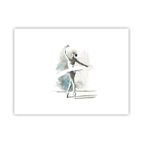 Poster - Enchanted into a Swan - 40x30 cm