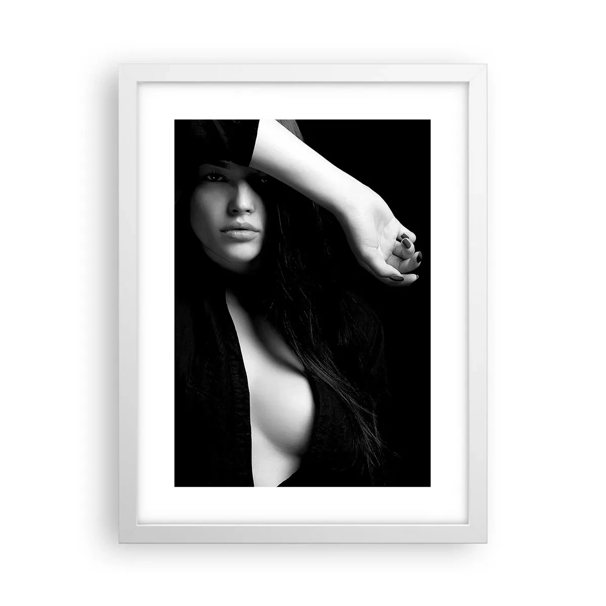 Poster in white frmae - School of Seduction - 30x40 cm