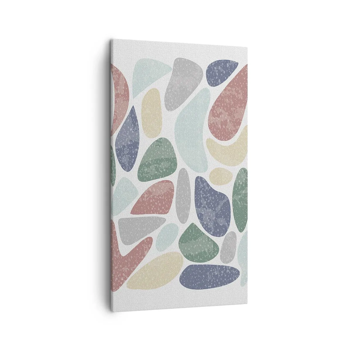 Canvas picture - Mosaic of Powdered Colours - 45x80 cm
