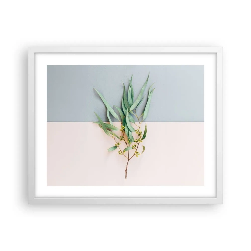 Poster in white frmae - Pastel Subtlety - 50x40 cm