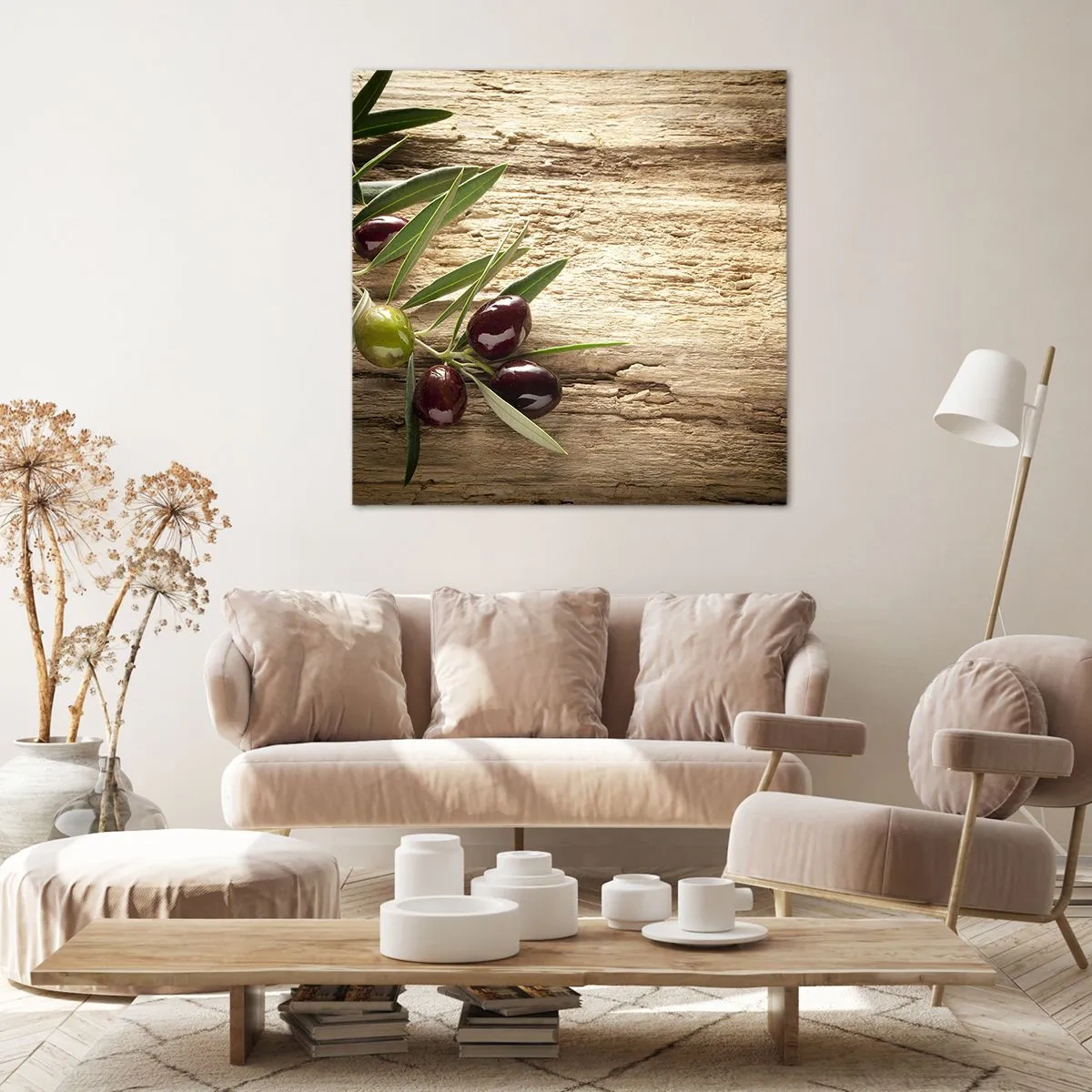 Canvas picture - Straight from Nature - 40x40 cm