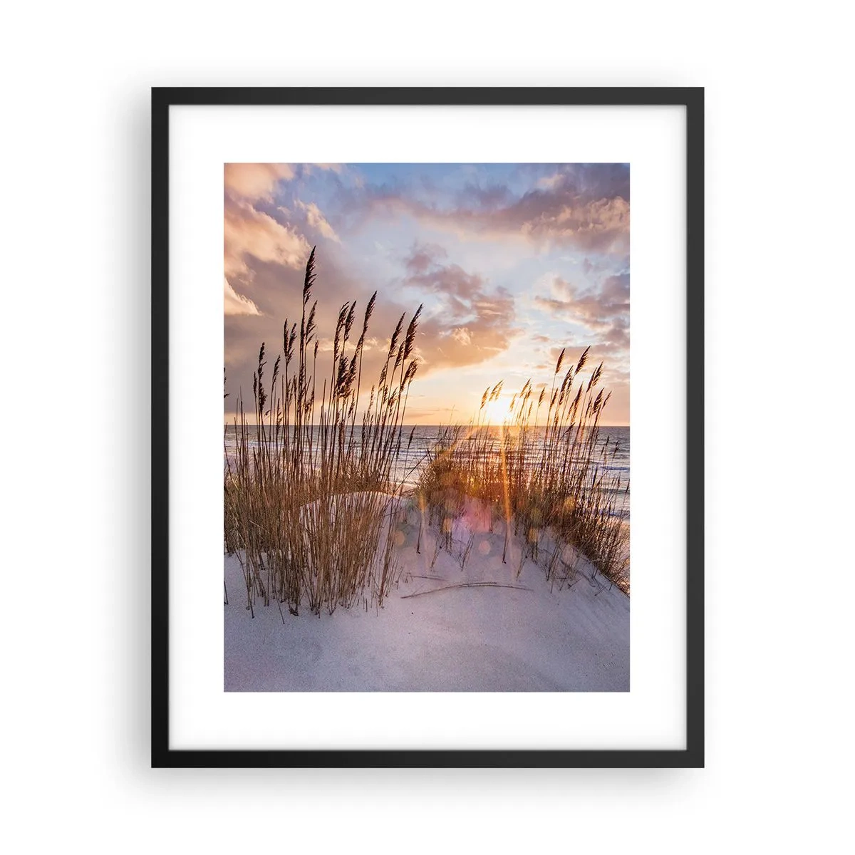 Poster in black frame - Farewell to the Sun and Wind - 40x50 cm
