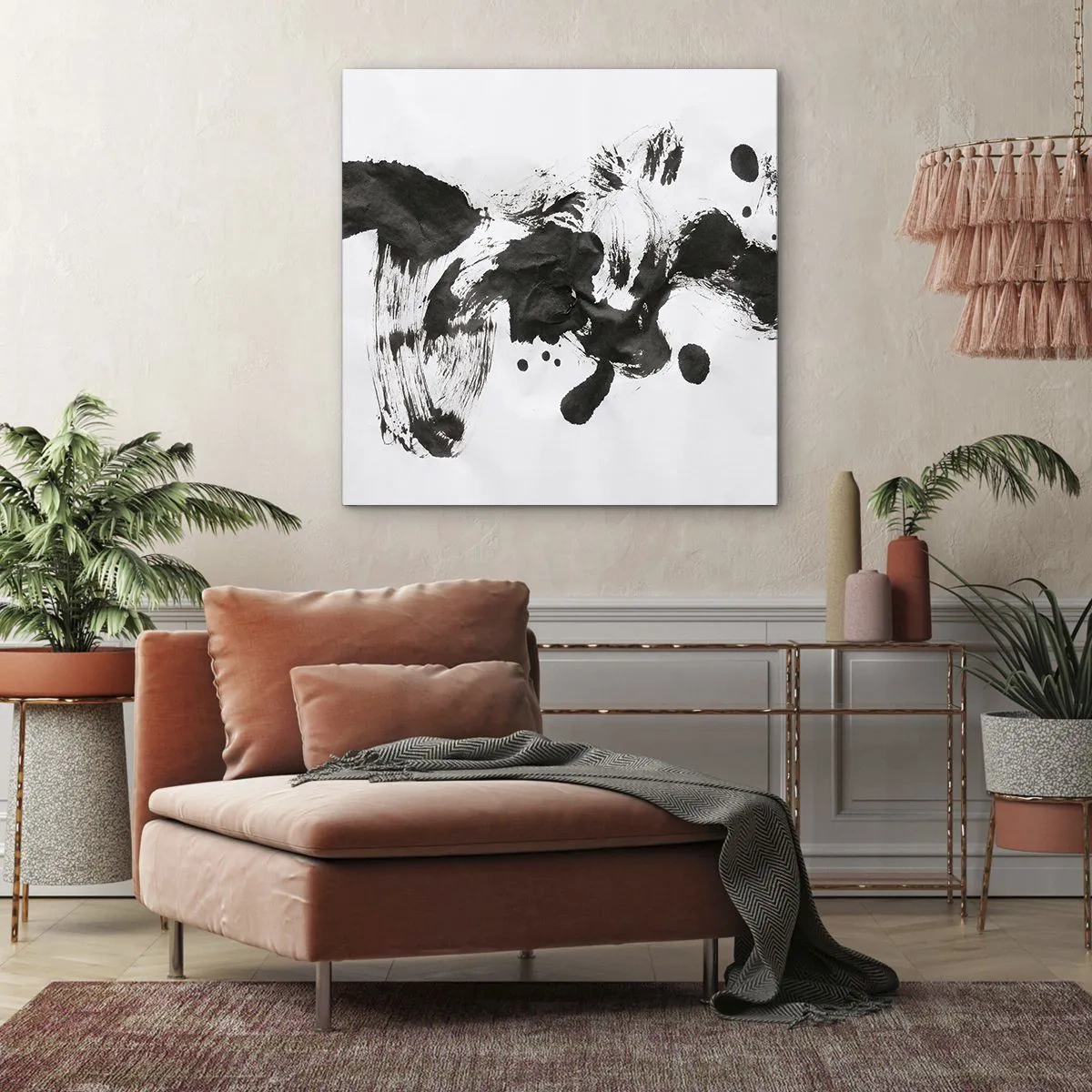 Canvas picture - A Method in Madness? - 50x50 cm