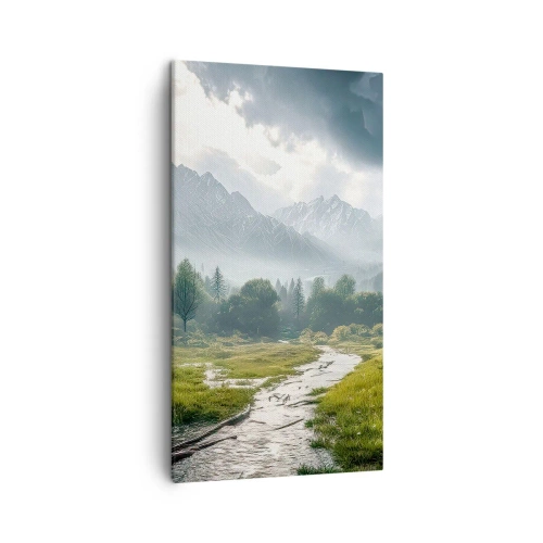 Canvas picture - There And Back - 45x80 cm