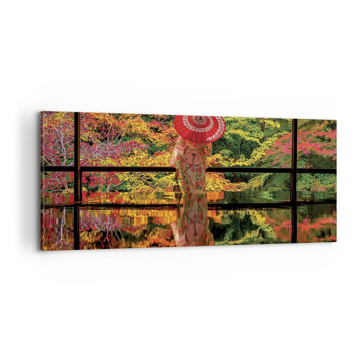Canvas picture - In a Temple of Nature - 100x40 cm
