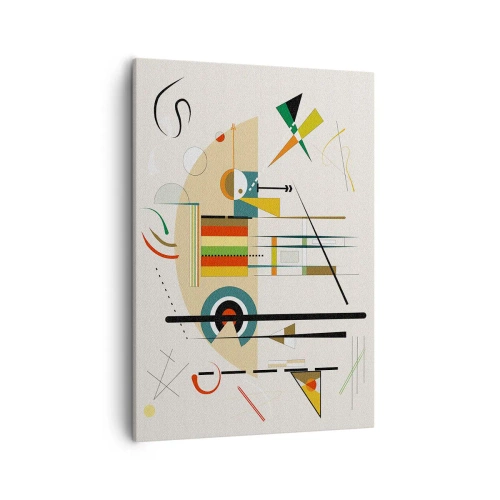 Canvas picture - And the World Laughs - 50x70 cm