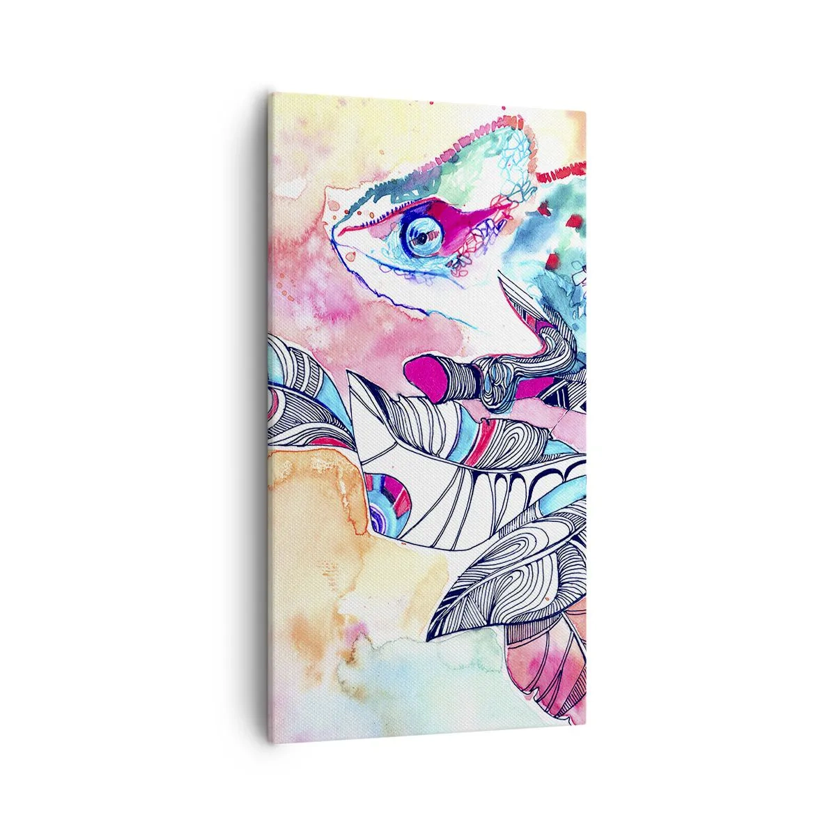 Canvas picture - Colourful Like Our World - 55x100 cm