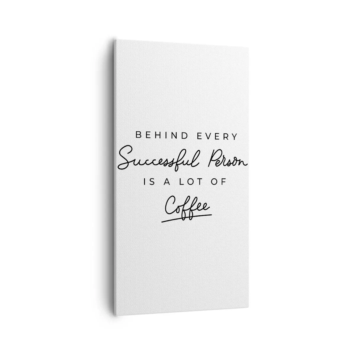 Canvas picture - Secret of Success - 55x100 cm