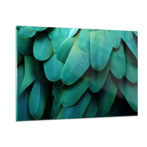 Glass picture - Precision of Parrot Nature - 120x80 cm