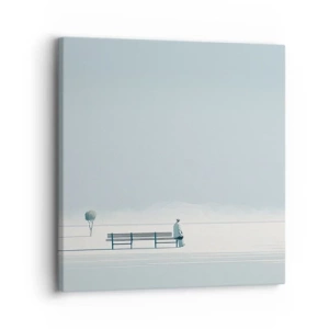 Canvas picture - Yes, I Am Waiting - 30x30 cm