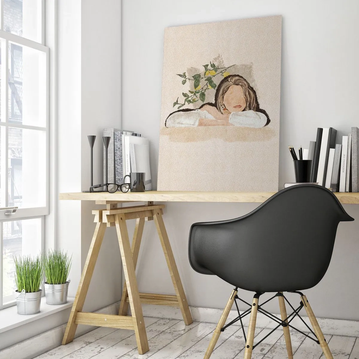 Glass picture - Beauty of the South - 80x120 cm