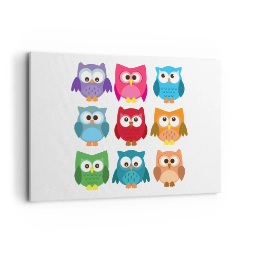 Canvas picture - It Can Be Fun to Differ - 120x80 cm