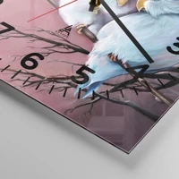 Clock face with numbers