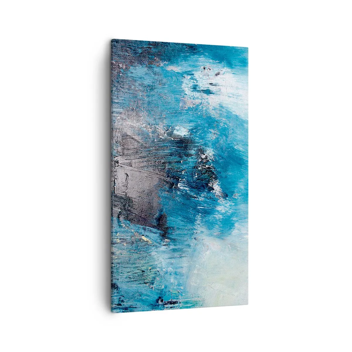 Canvas picture - Blue Rhapsody - 45x80 cm