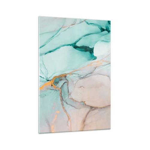 Glass picture - Dance of Shapes and Colours - 70x100 cm