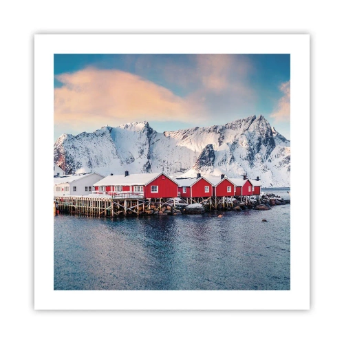 Poster - Northern Retreat - 50x50 cm