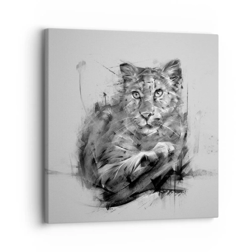 Canvas picture - Yes, I Am Listening - 30x30 cm