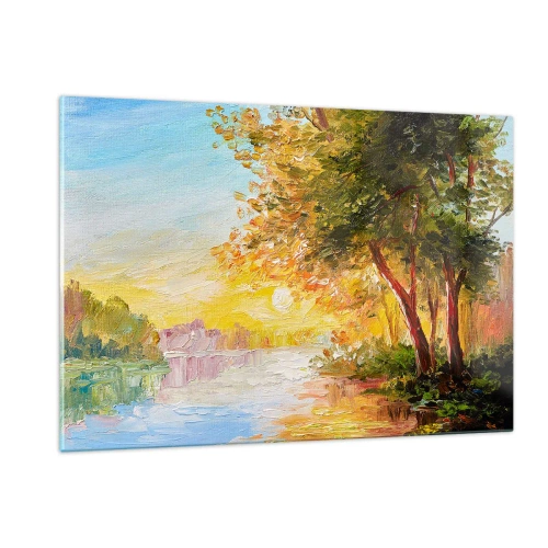 Glass picture - Et In Arcadia Ego - 120x80 cm