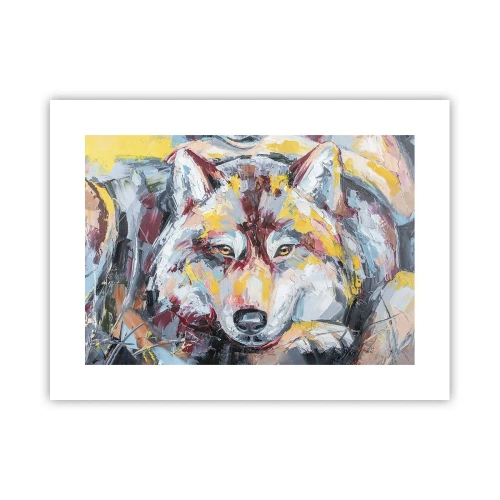 Poster - Wolf Eyes - 40x30 cm