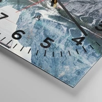 Clock face with numbers