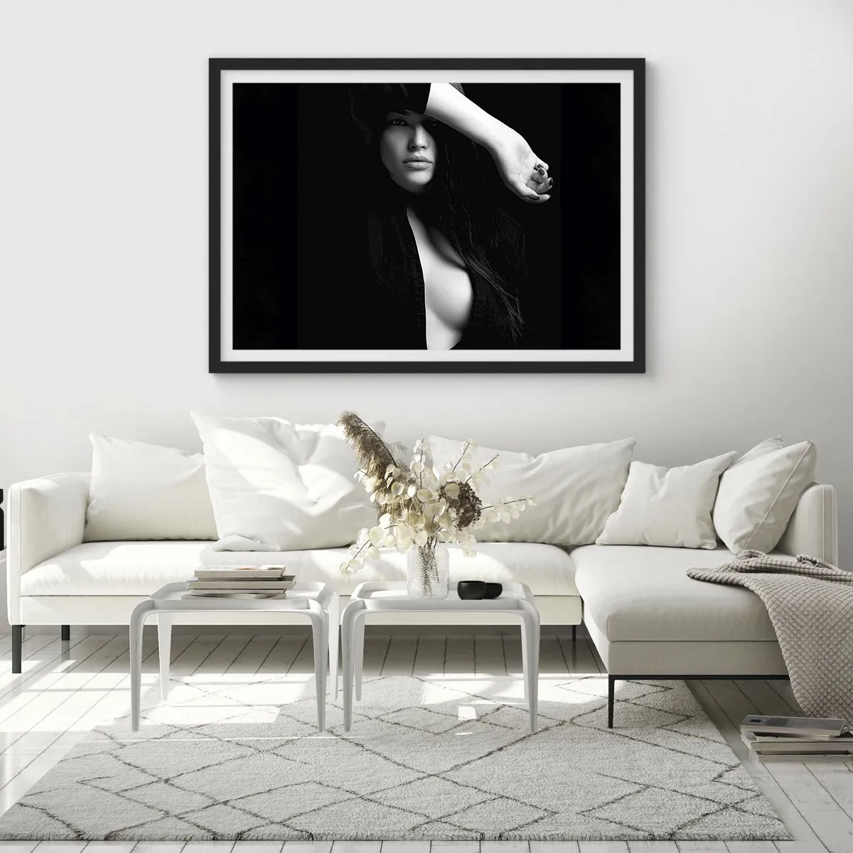 Poster in black frame - School of Seduction - 91x61 cm