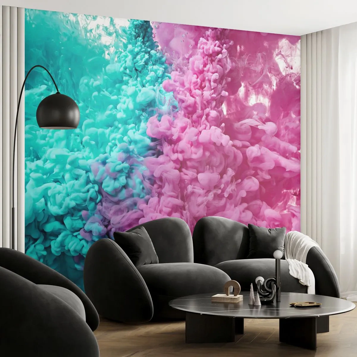 Self-Adhesive Photo Wallpaper Deluxe Sticker - Deciding Battle - Abstraction, Piece, 3D - 250x175 cm