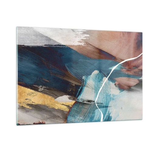 Glass picture - With Panache and Energy - 120x80 cm