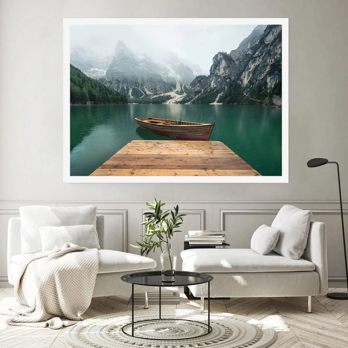 Poster - Boat Found Solitude - 91x61 cm
