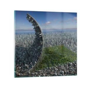 Glass picture - Nature Is Eternal - 60x60 cm