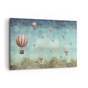 Canvas picture - Free from Noise of Life - 120x80 cm
