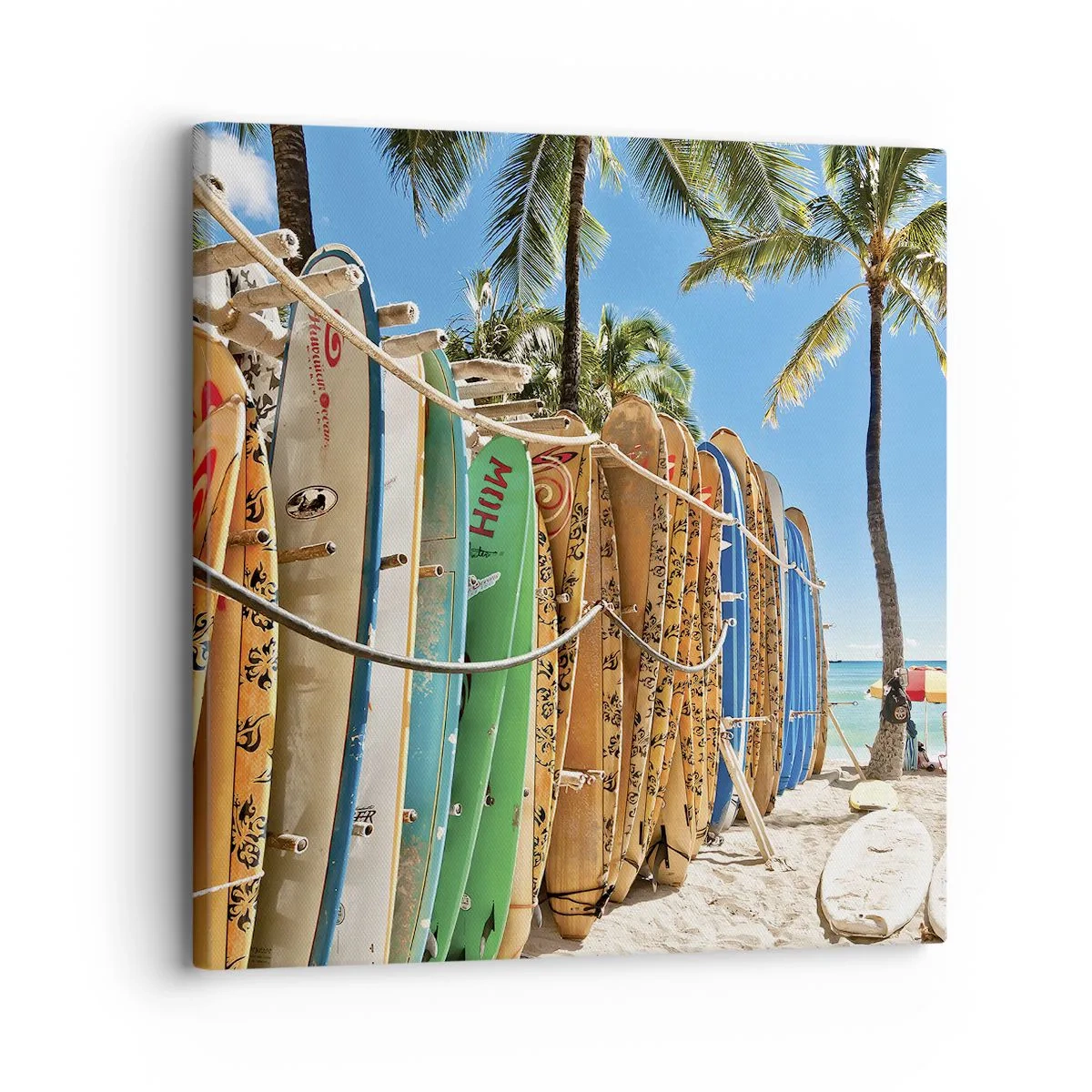 Canvas picture - Sunny Fun - 30x30 cm