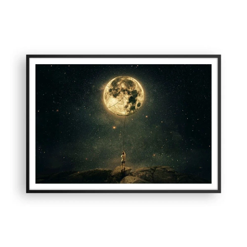 Poster in black frame - One that Stole the Moon - 100x70 cm
