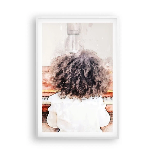 Poster in white frmae - In a New World - 61x91 cm