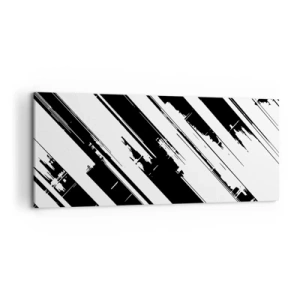 Canvas picture - Intensive and Dynamic Composition - 120x50 cm