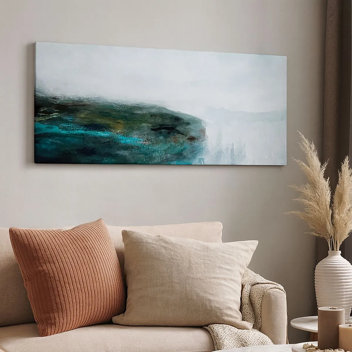 Canvas picture - Marine Abstract - 100x40 cm