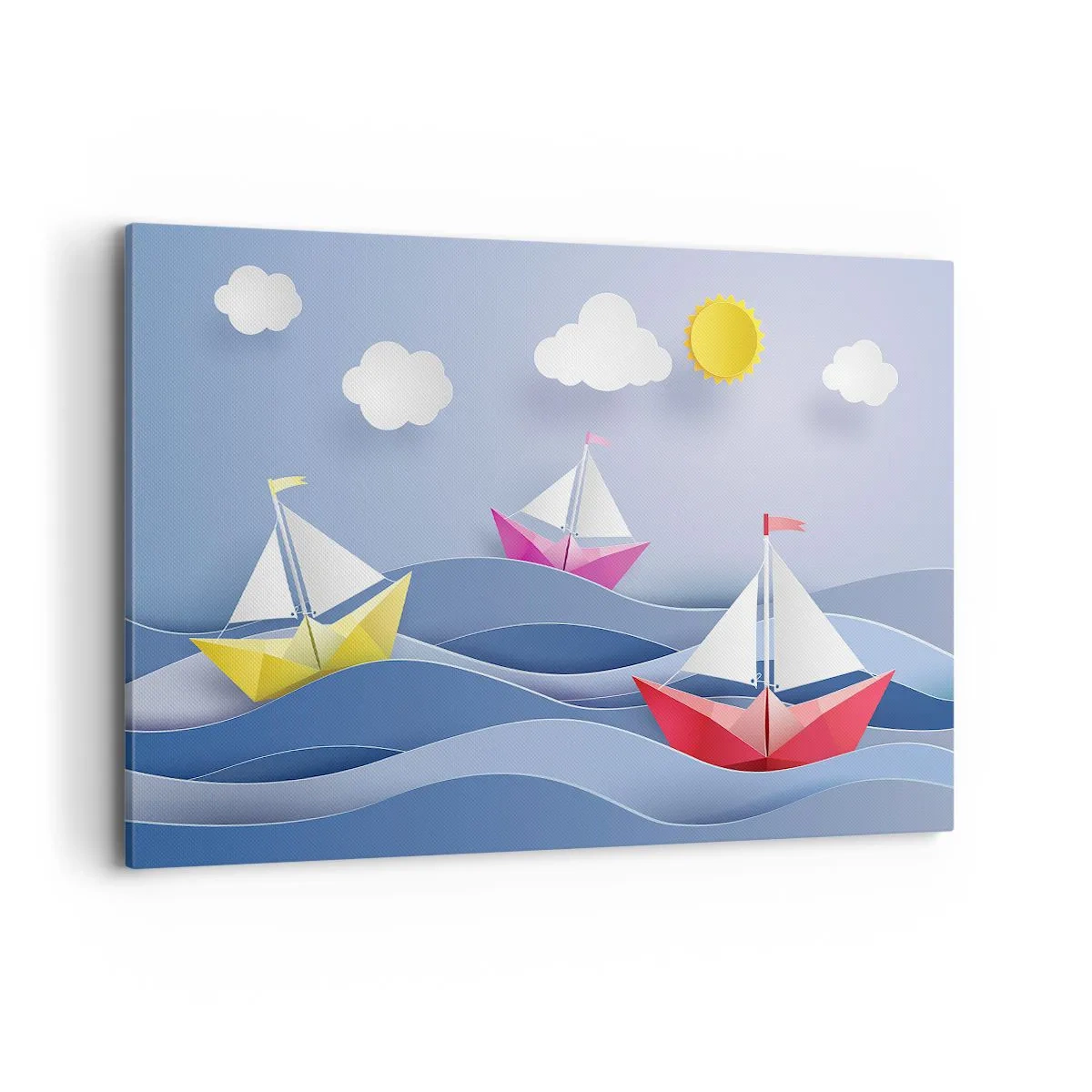 Canvas picture - Rocking the Waves - 120x80 cm