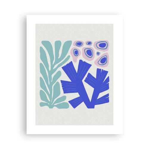 Poster - Underwater Garden - 40x50 cm