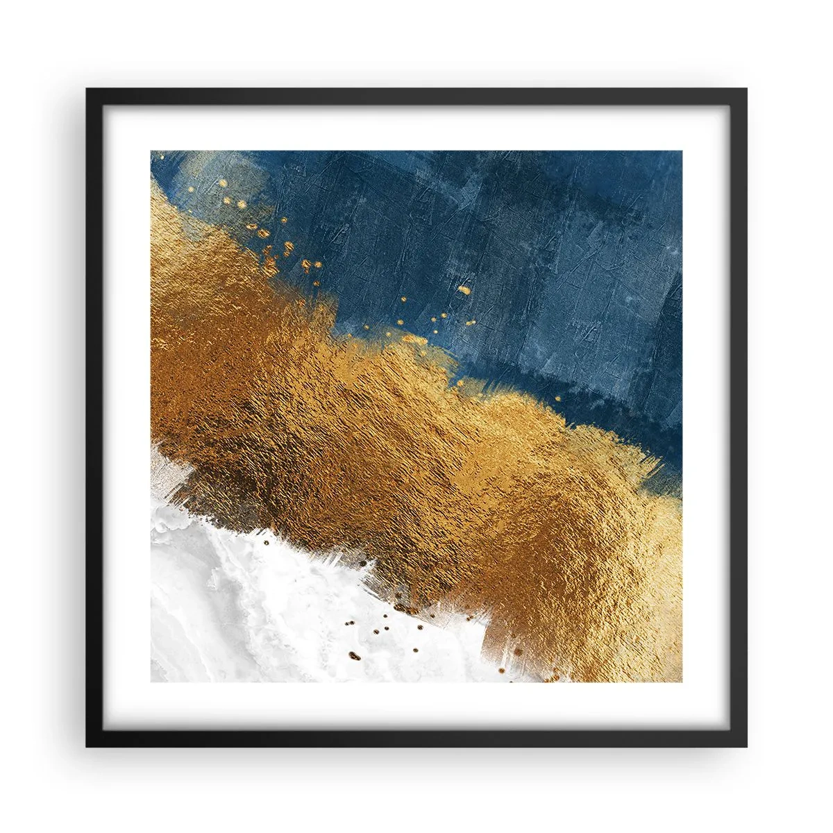 Poster in black frame - Colours of Summer - 50x50 cm