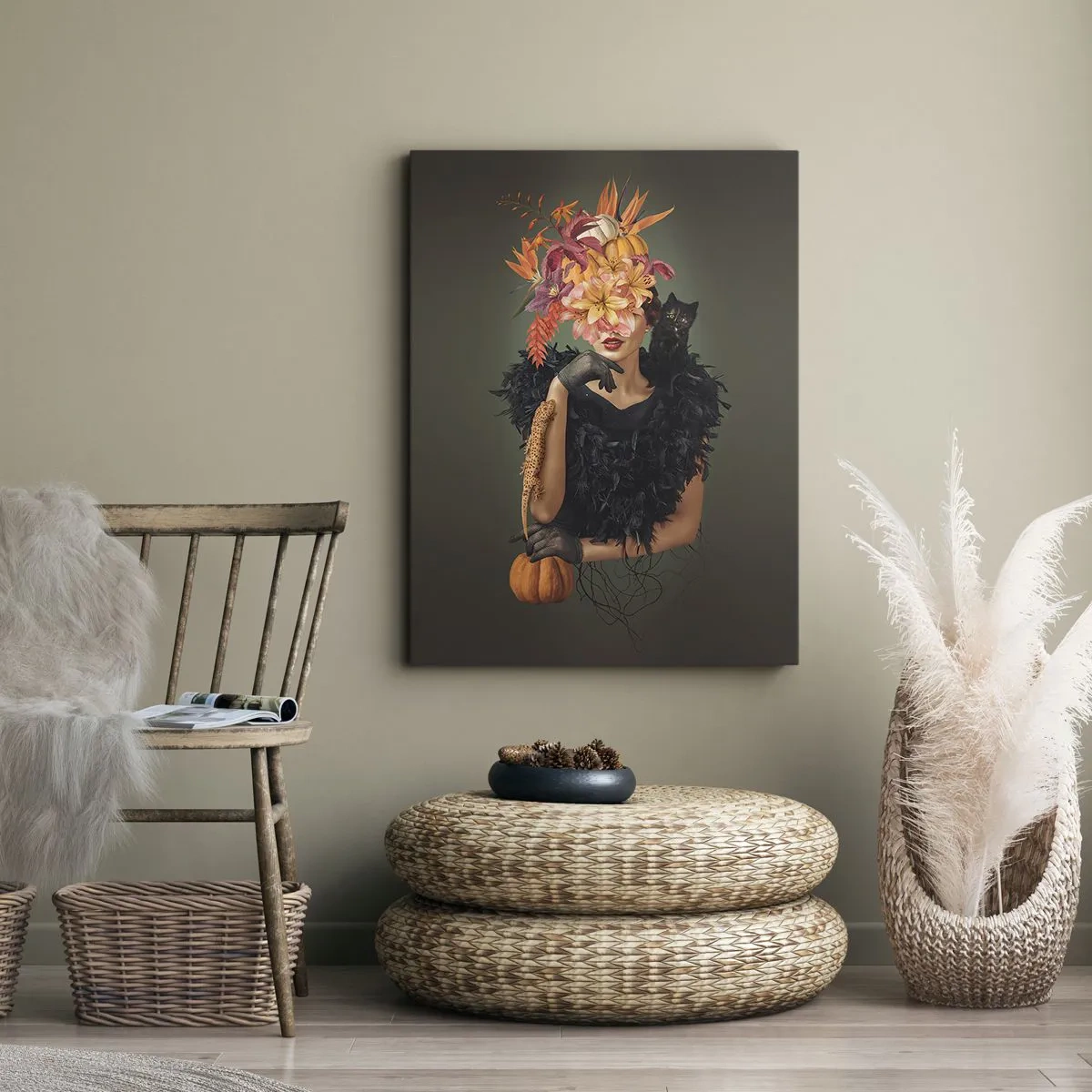 Canvas picture - Charm of a Witch - 80x120 cm