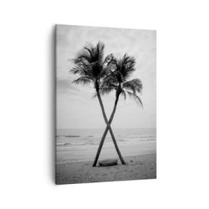 Canvas picture - Tender Presence - 50x70 cm