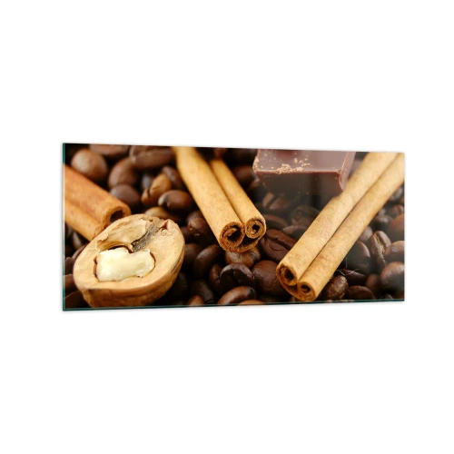 Glass picture - Concert of Aromas - 120x50 cm