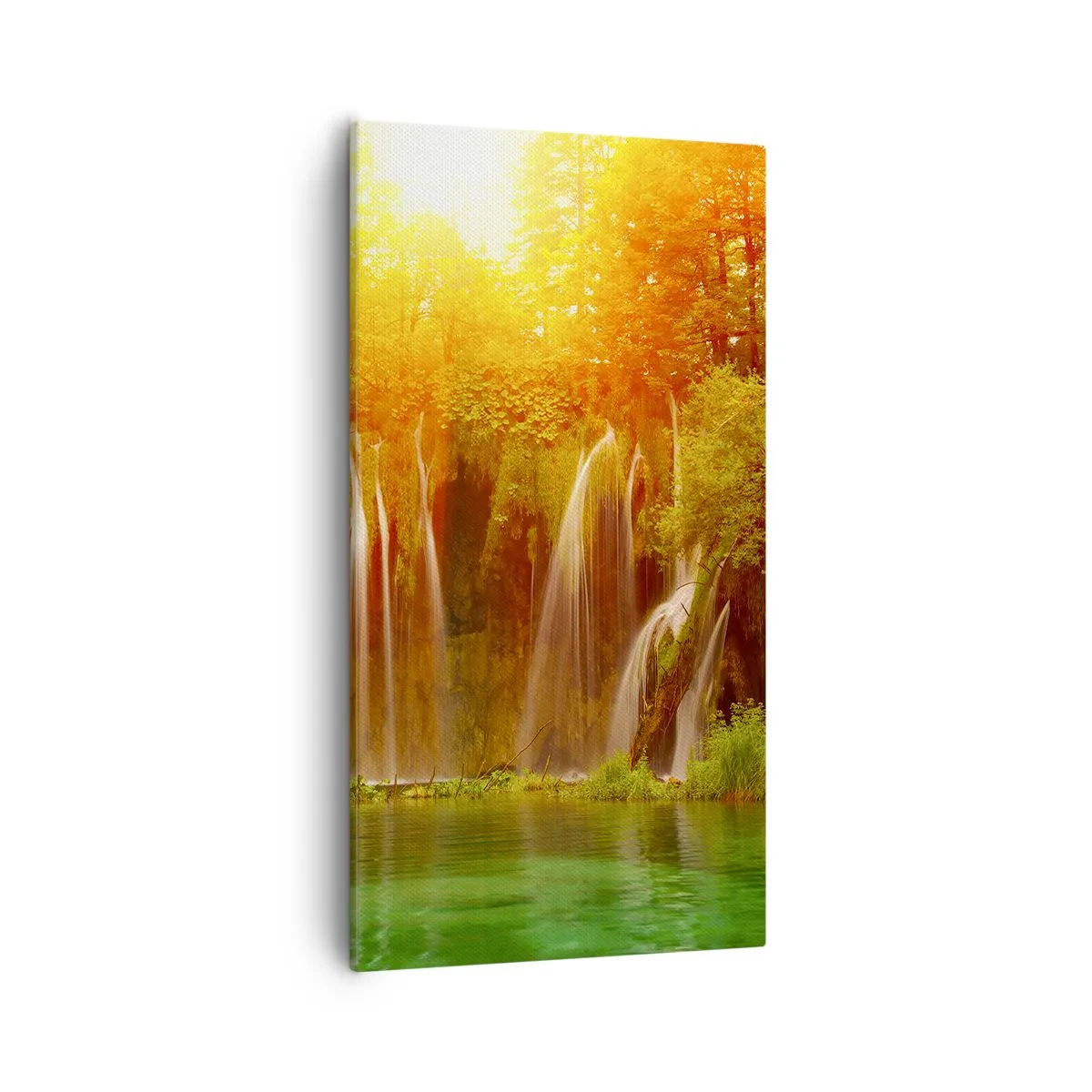Canvas picture - In the Sun and in the Shade - 55x100 cm