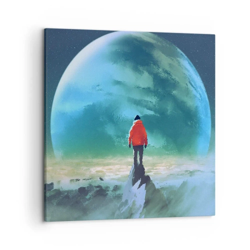 Canvas picture - Discoverer of a New Land - 50x50 cm