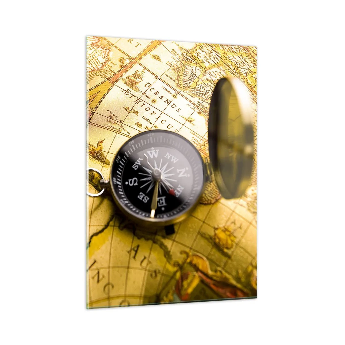 Glass picture - To the End of the World? - 50x70 cm