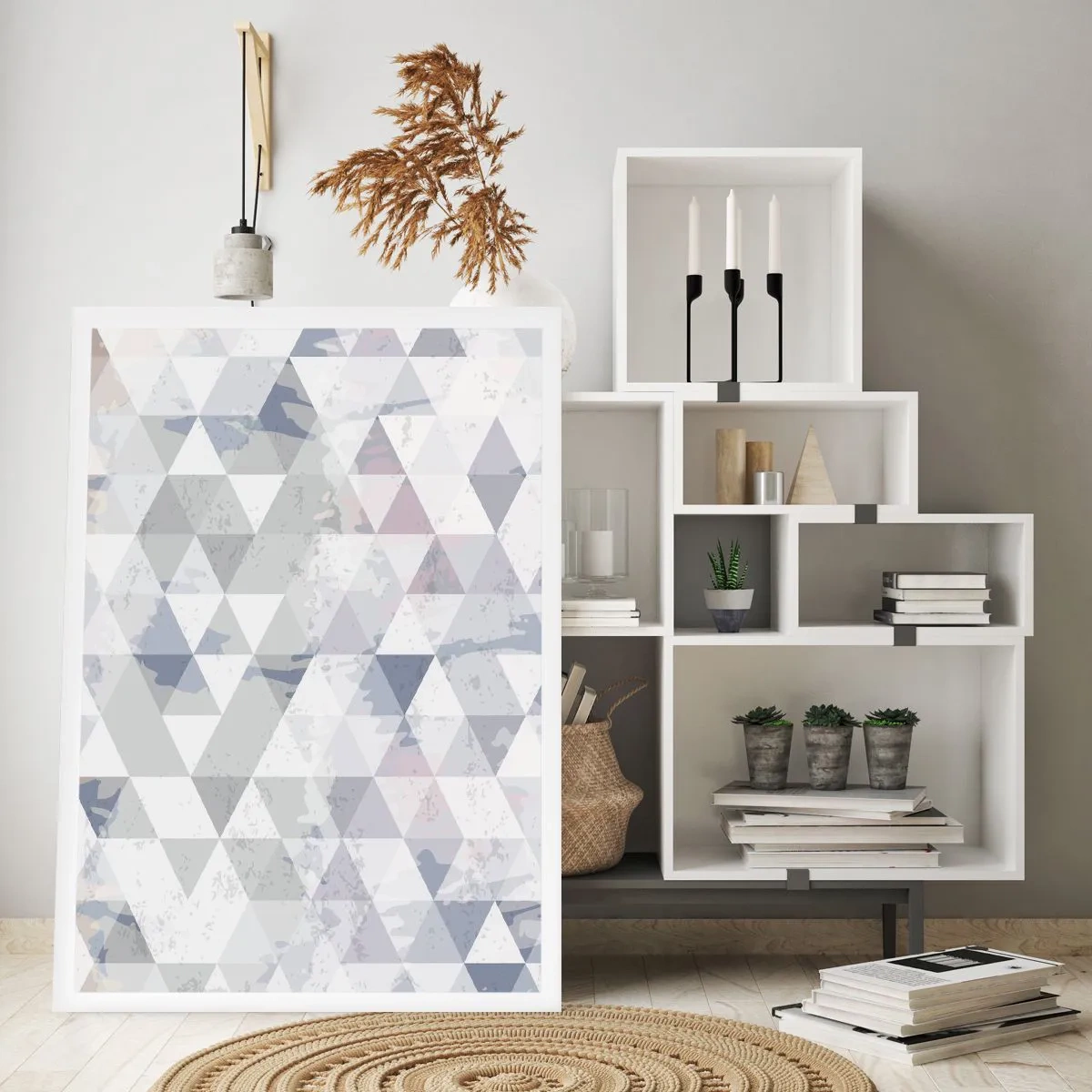 Poster - In the Rhythm of a Triangle - 70x100 cm